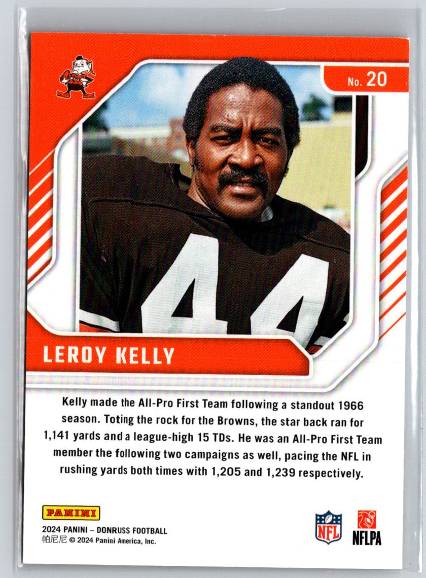 2024 Donruss - Legend Series #20 Leroy Kelly M04