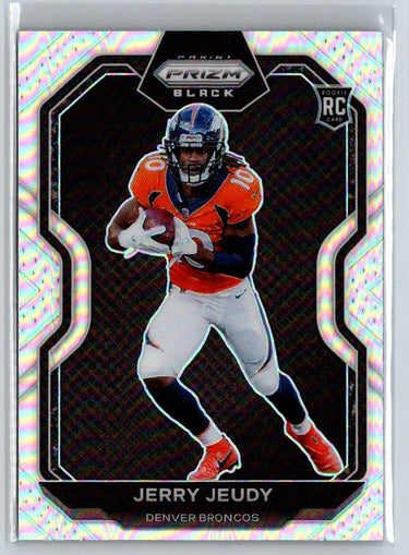 2020 Panini Chronicles #PB-12 Jerry Jeudy Prizm Black Silver M05