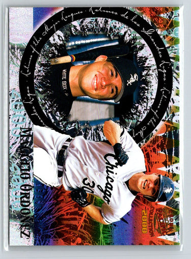 2000 Pacific Crown Collection Magglio Ordonez Latinos Major Leagues M06