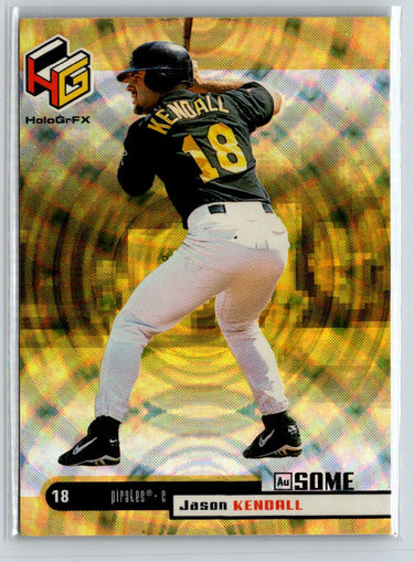 1999 Upper Deck HoloGrFX #47 Jason Kendall AuSome M06