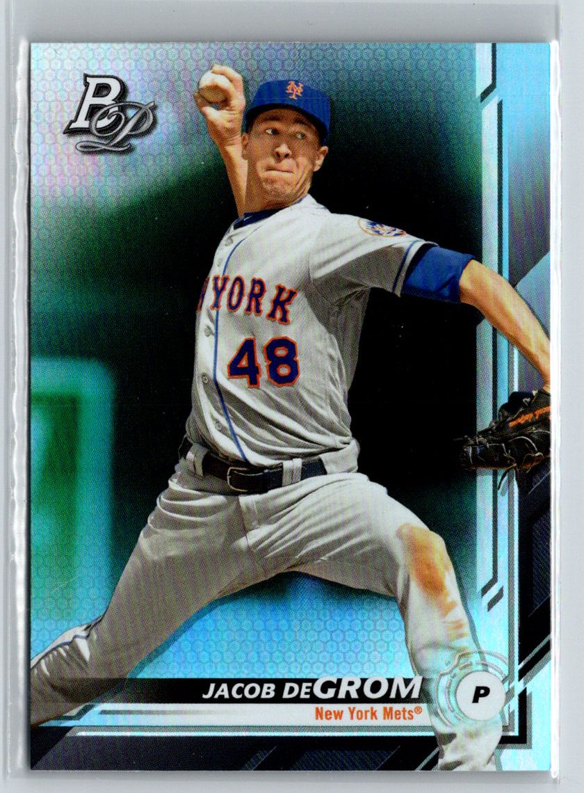 2019 Bowman Platinum #52 Jacob deGrom M06