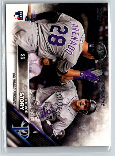 2016 Topps Update #US150 Trevor Story M07
