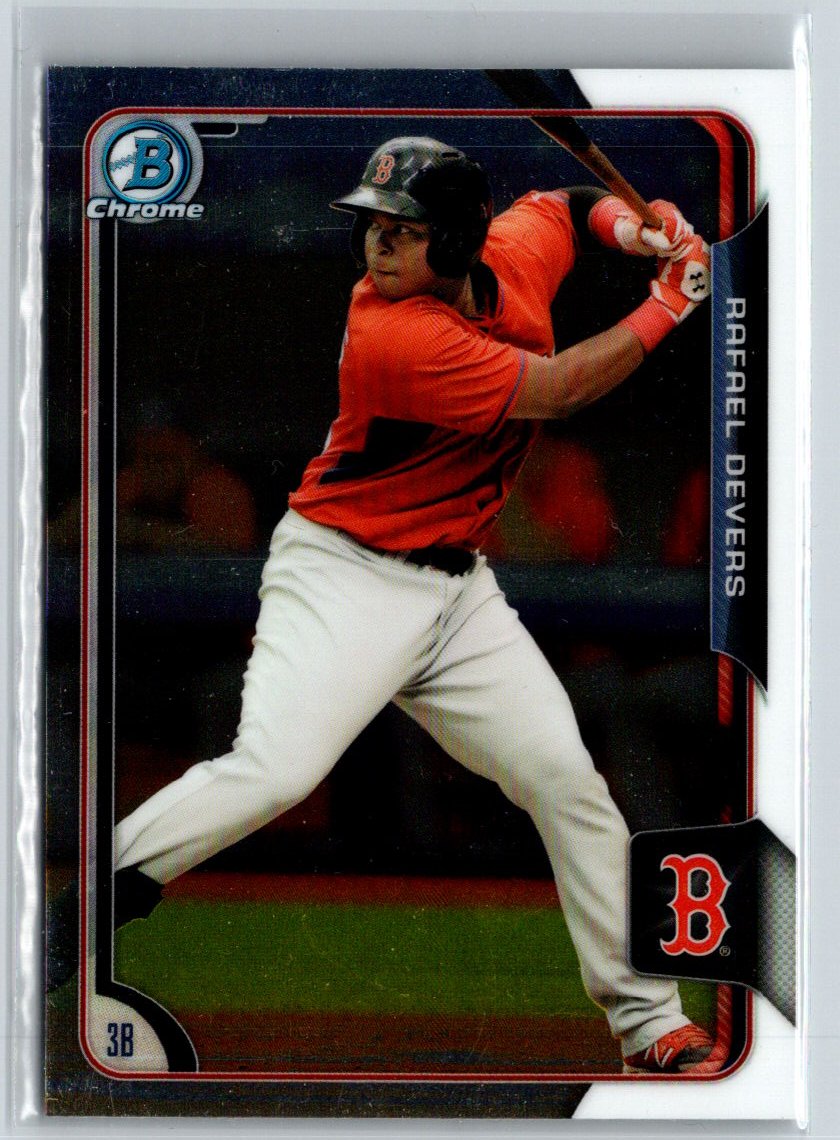 2015 Bowman - Chrome Prospects #BCP34 Rafael Devers M07