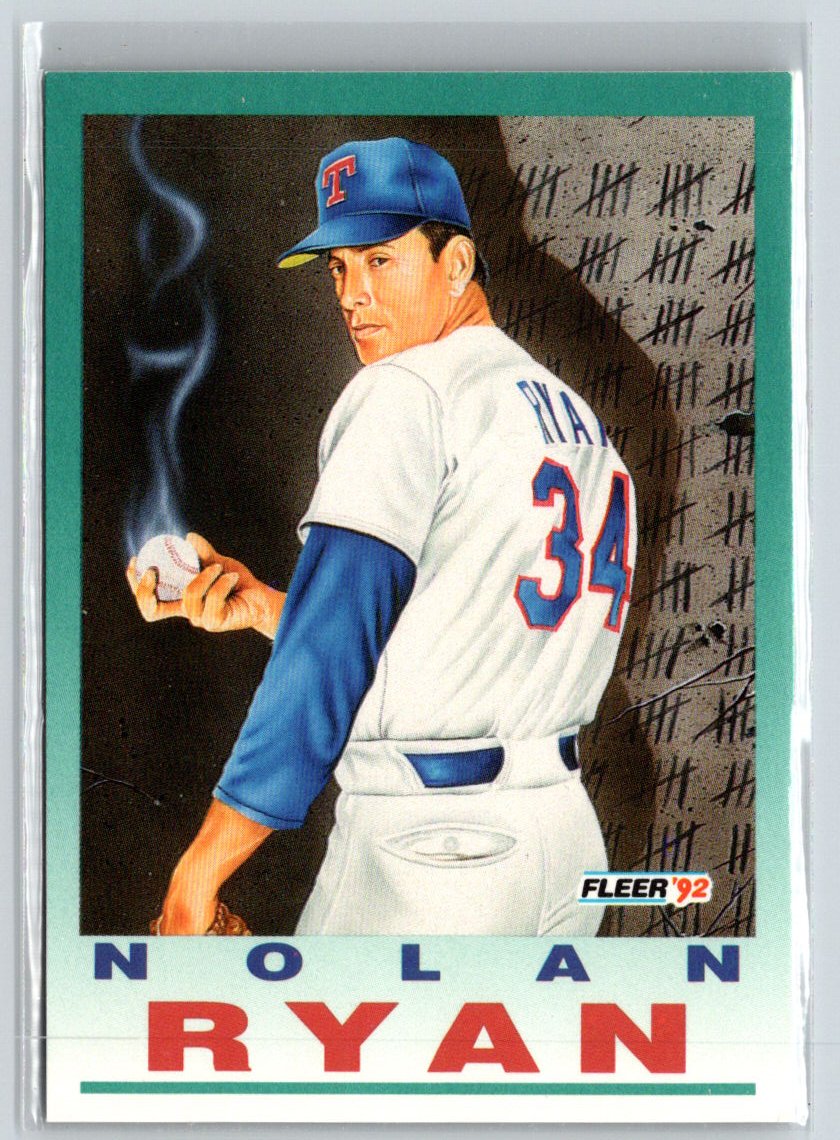 1992 Fleer #710 Nolan Ryan M07