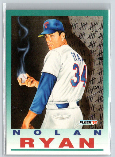 1992 Fleer #710 Nolan Ryan M07