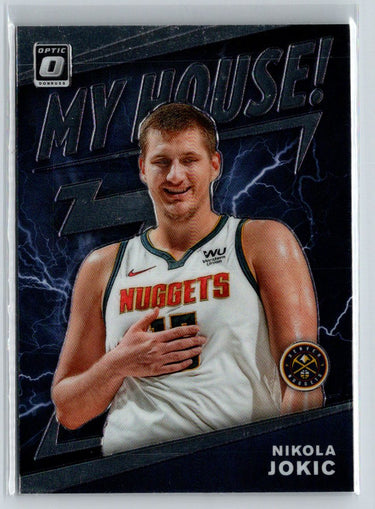 2019-20 Donruss Optic #6 Nikola Jokic My House! M08