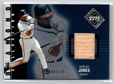 2002 Upper Deck Diamond Connection #559 Andruw Jones #/775 M08