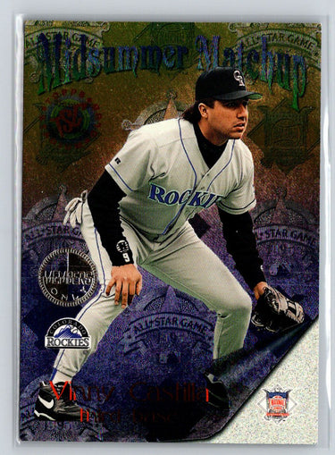 1996 Stadium Club #M5 Vinny Castilla / Wade Boggs Midsummer Matchups M08
