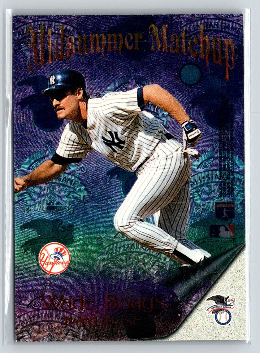 1996 Stadium Club #M5 Vinny Castilla / Wade Boggs Midsummer Matchups M08