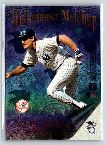 1996 Stadium Club #M5 Vinny Castilla / Wade Boggs Midsummer Matchups M08