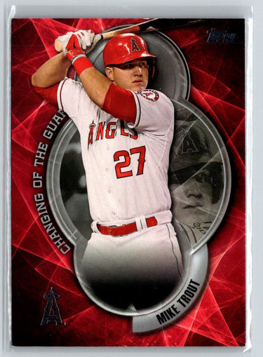 2016 Topps #CTG-1 Mike Trout Changing of the Guard M08