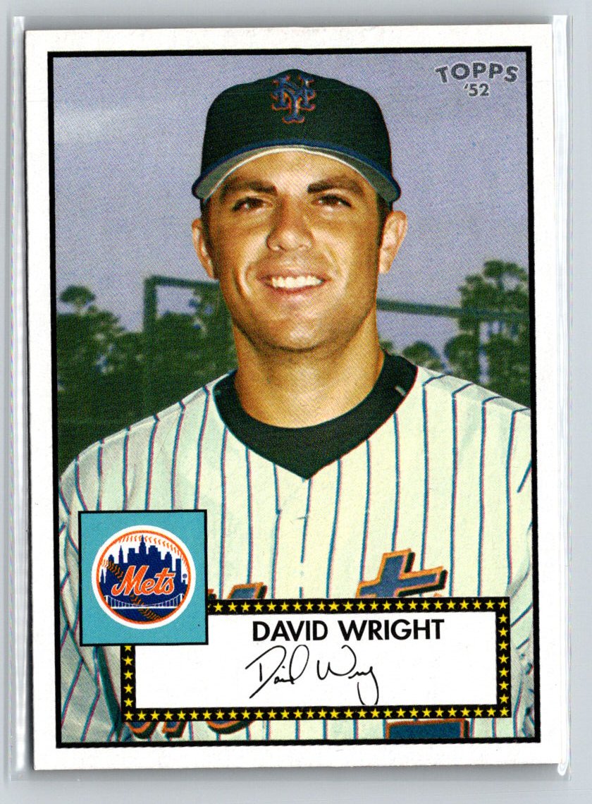2006 Topps '52 Rookies #DF12 David Wright Debut Flashbacks M09