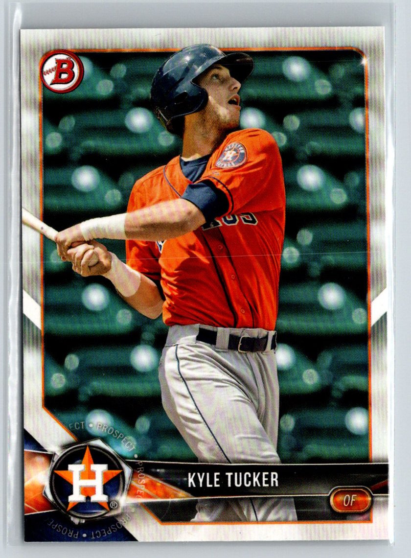 2018 Bowman #BP55 Kyle Tucker Prospects M10