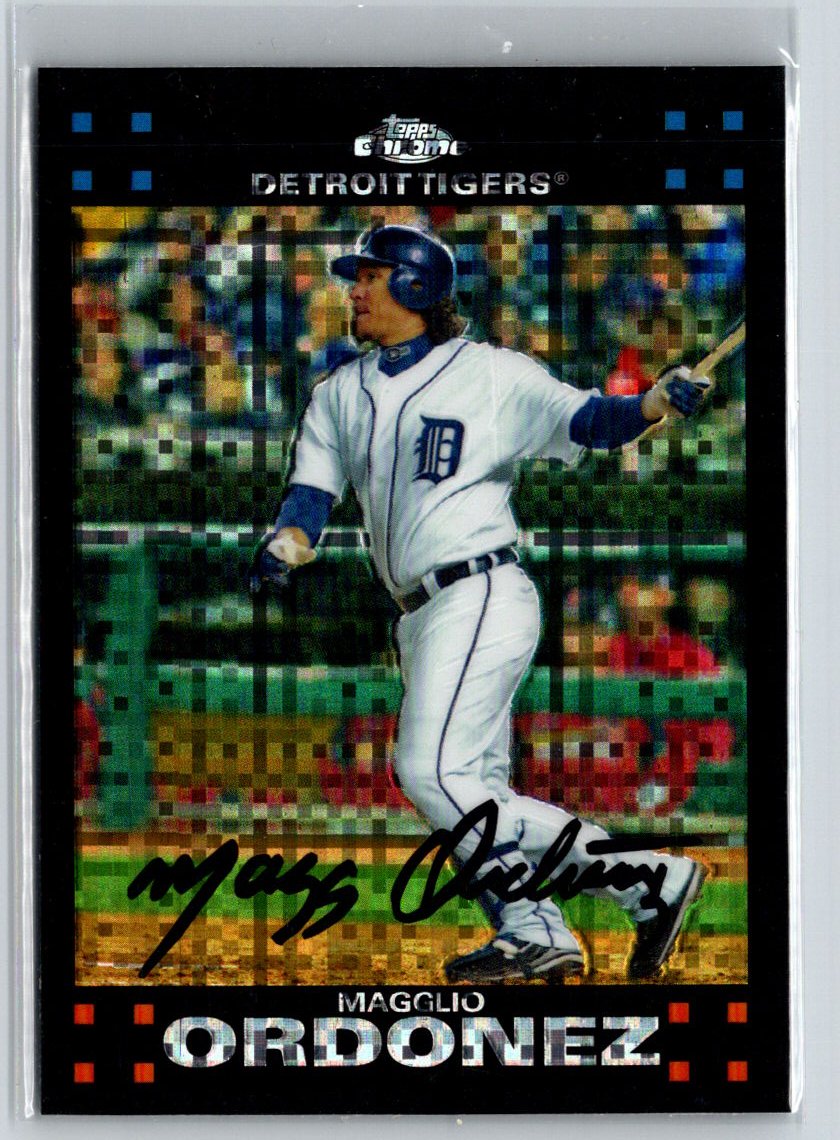 2007 Topps Chrome #119 Magglio Ordonez X-Fractors M10