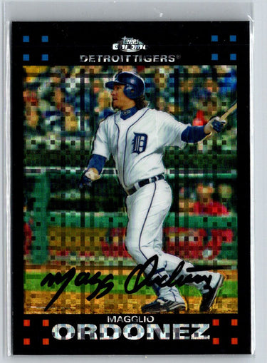 2007 Topps Chrome #119 Magglio Ordonez X-Fractors M10
