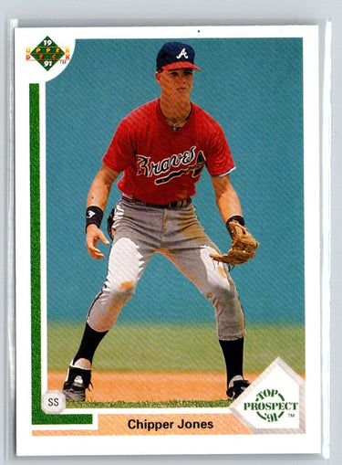 1991 Upper Deck #55b Chipper Jones M11