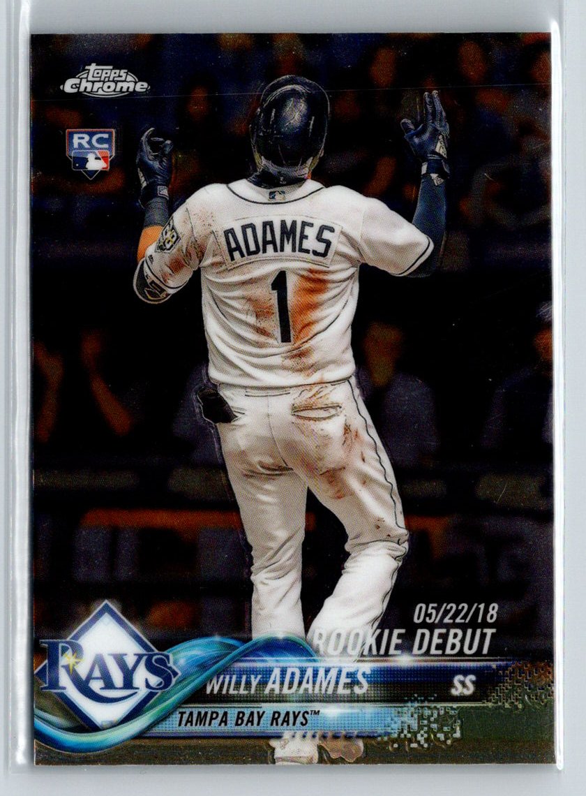 2018 Topps Chrome Update #HMT100 Willy Adames M11