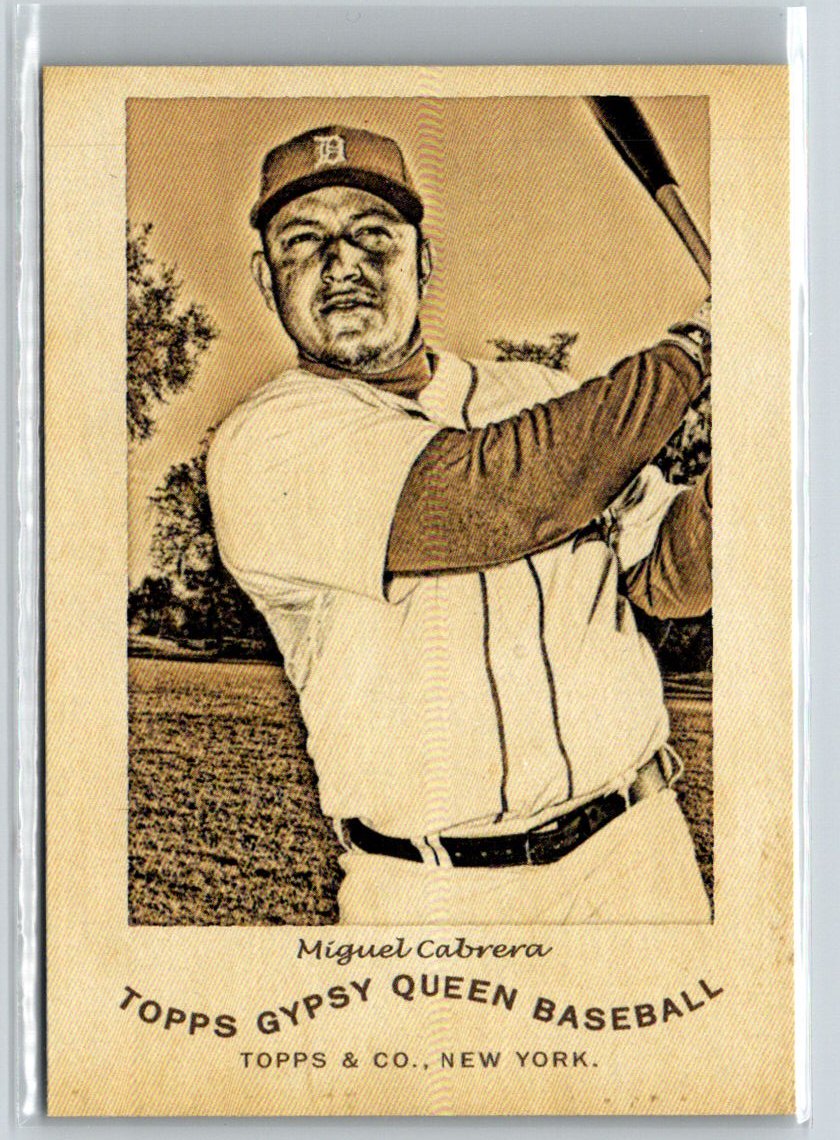 2014 Topps Gypsy Queen #N174-MC Miguel Cabrera N174 Gypsy Queen M12