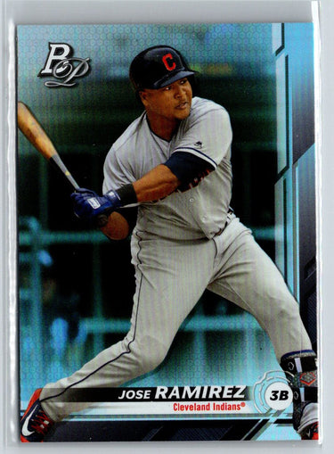 2019 Bowman Platinum #45 Jose Ramirez M12