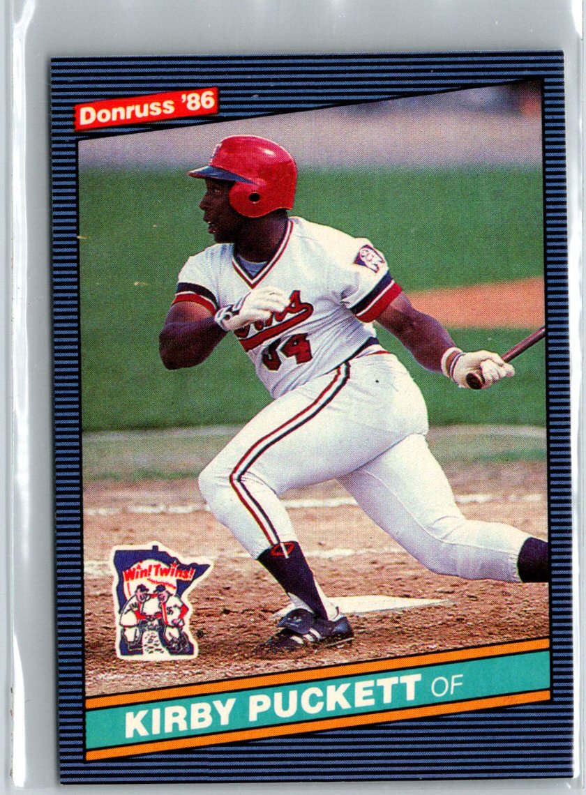 1986 Leaf #69 Kirby Puckett M12