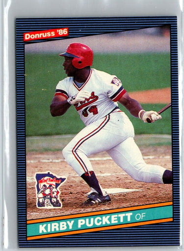 1986 Leaf #69 Kirby Puckett M12