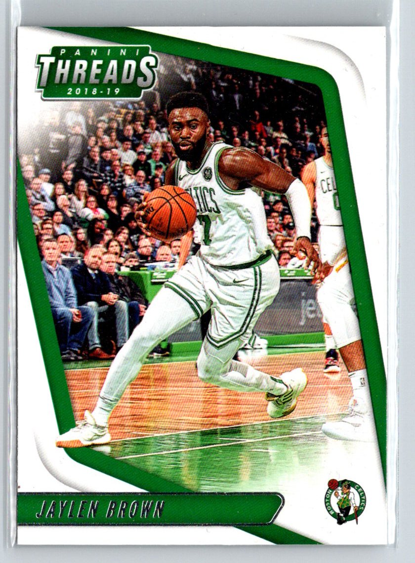 2018-19 Panini Threads #18 Jaylen Brown M13
