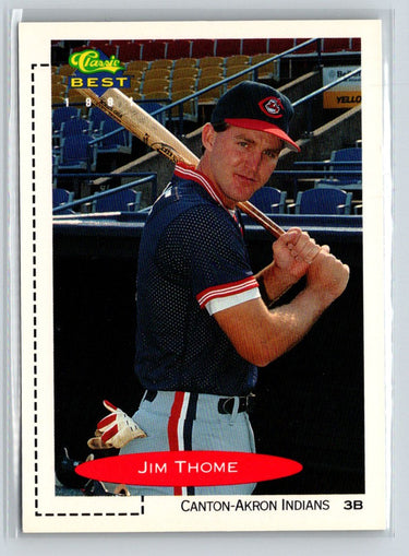 1991 Classic Best #195 Jim Thome M15