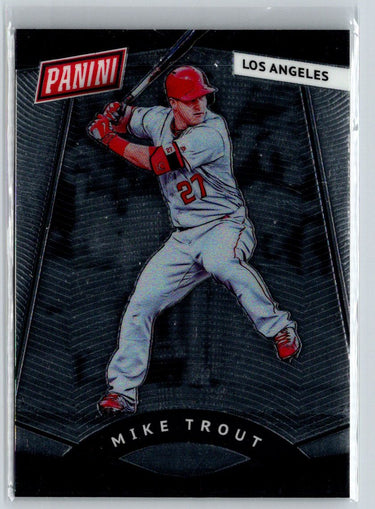2017 Panini National Sports Collectors Convention VIP Party #62 Mike Trout M15