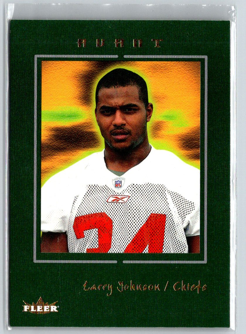 2003 Fleer Avant #73 Larry Johnson #/699 M15