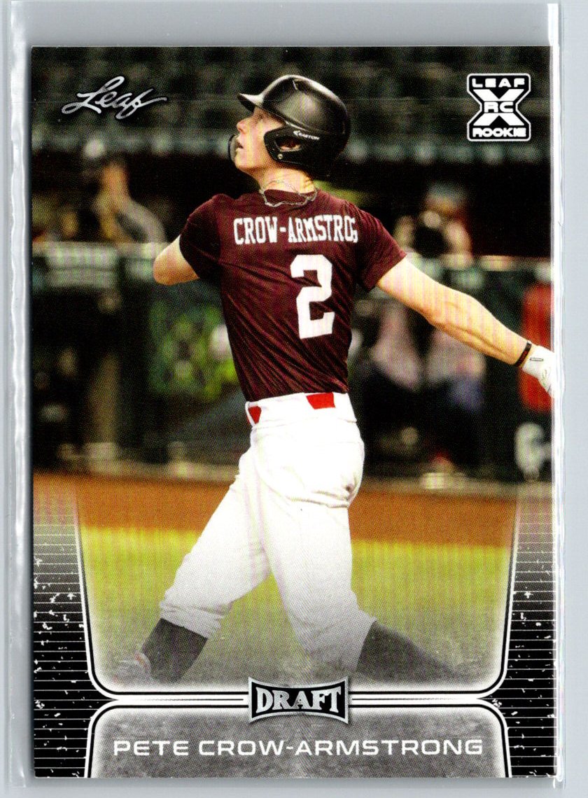 2020 Leaf Draft #41 Pete Crow-Armstrong M16