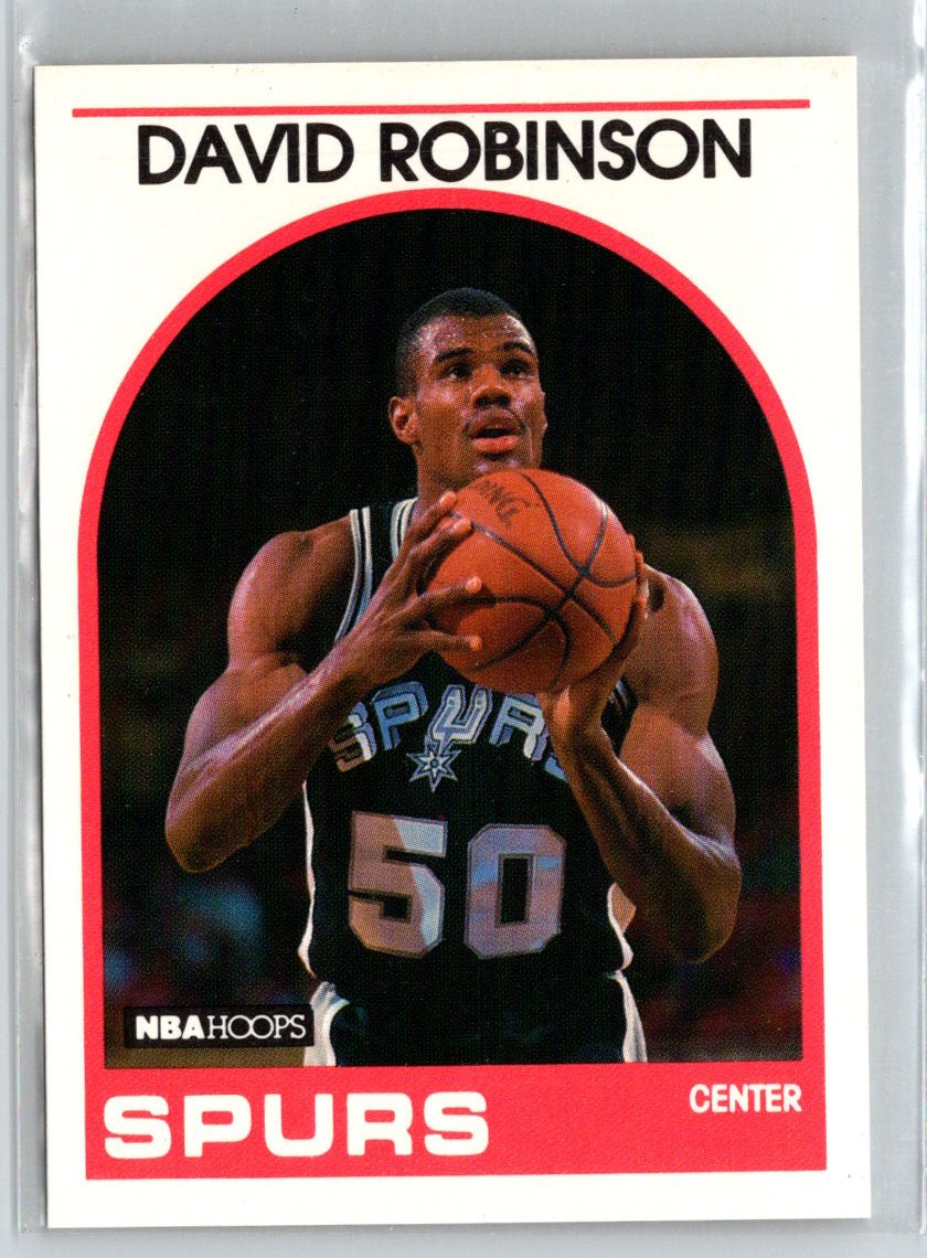 1989-90 Hoops #310 David Robinson M16