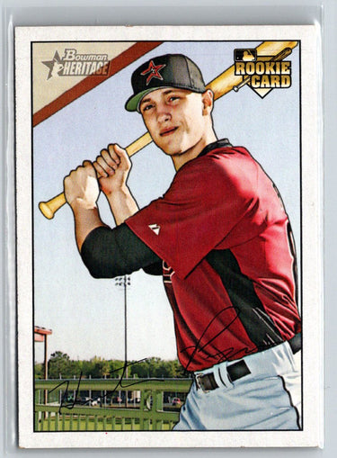 2007 Bowman Heritage #226a Hunter Pence : Signature on front M16