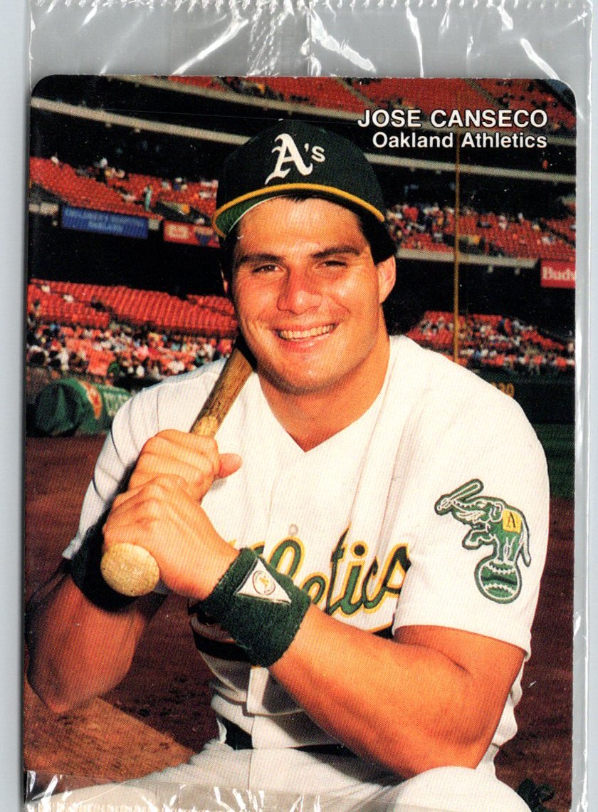 1990 Mother's Cookies Jose Canseco #1 Jose Canseco M17