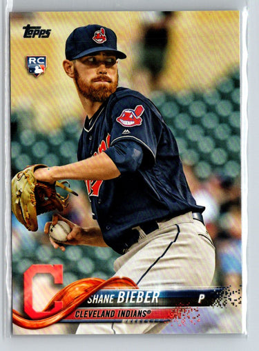 2018 Topps Update #US198 Shane Bieber M18