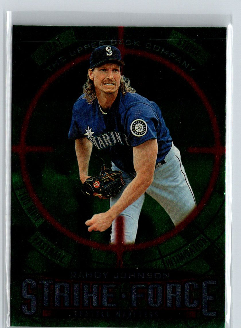 1997 Upper Deck #72 Randy Johnson M18