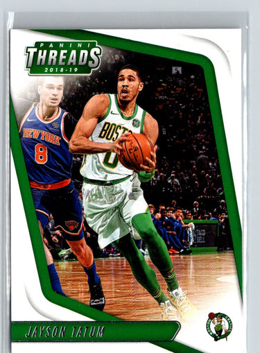 2018-19 Panini Threads #17 Jayson Tatum M18