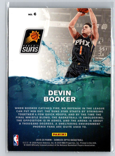 2019-20 Donruss Optic #6 Devin Booker Splash! M19