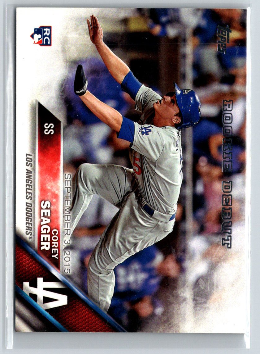 2016 Topps Update #US279 Corey Seager M19
