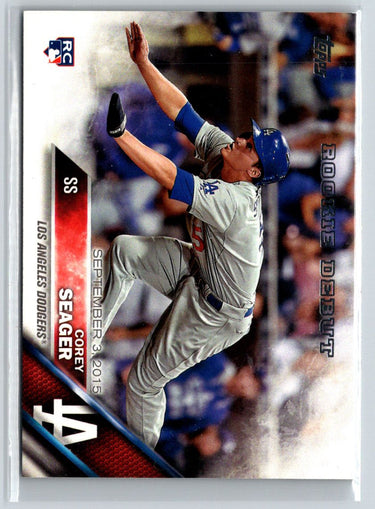 2016 Topps Update #US279 Corey Seager M19