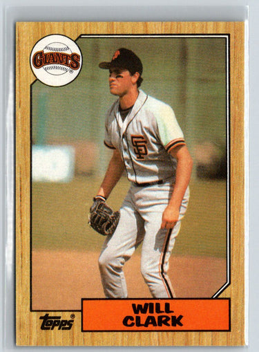 1987 Topps #420 Will Clark M19