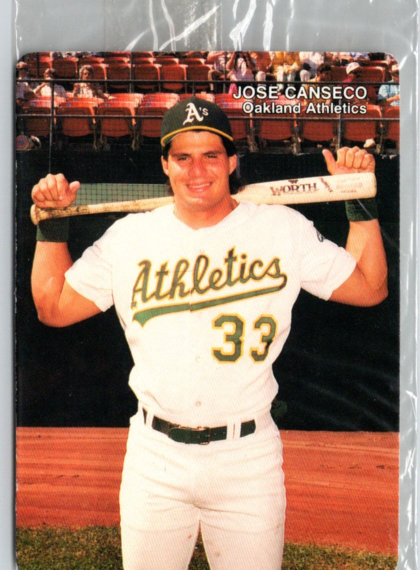 1990 Mother's Cookies Jose Canseco #2 Jose Canseco M20