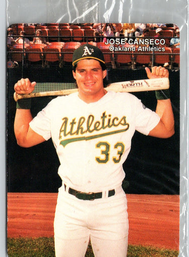 1990 Mother's Cookies Jose Canseco #2 Jose Canseco M20