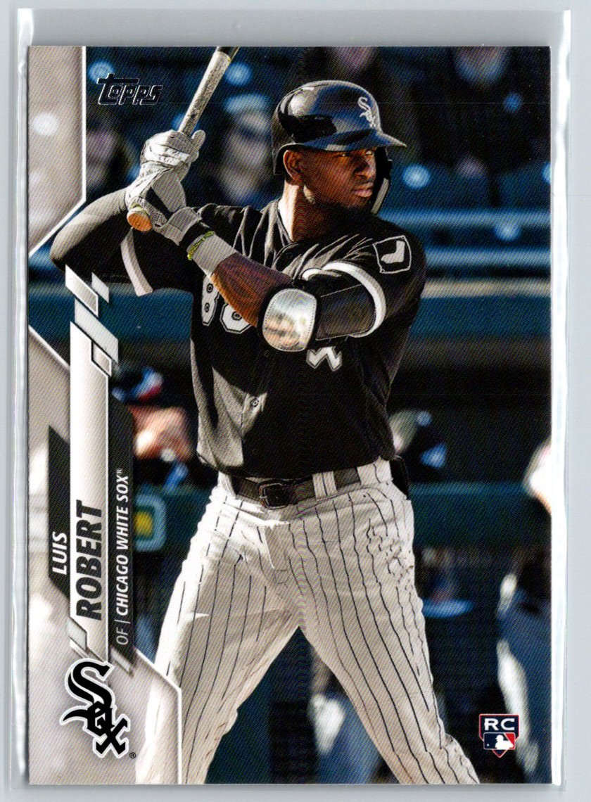 2020 Topps #392 Luis Robert : No name on front (117 code on back) M20