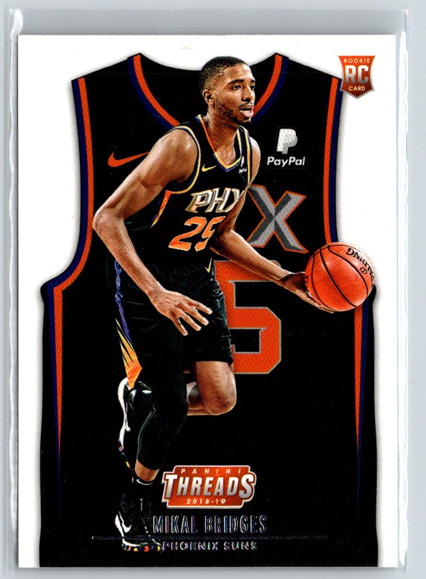 2018-19 Panini Threads #194 Mikal Bridges M20