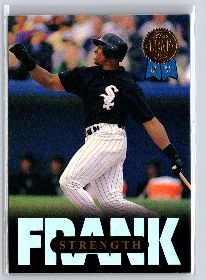 1993 Leaf #8 Frank Thomas Frank Thomas M21
