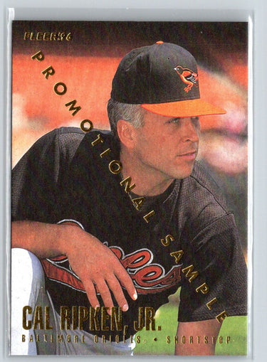 1996 Fleer #20 Cal Ripken, Jr. Promotional Sample M21