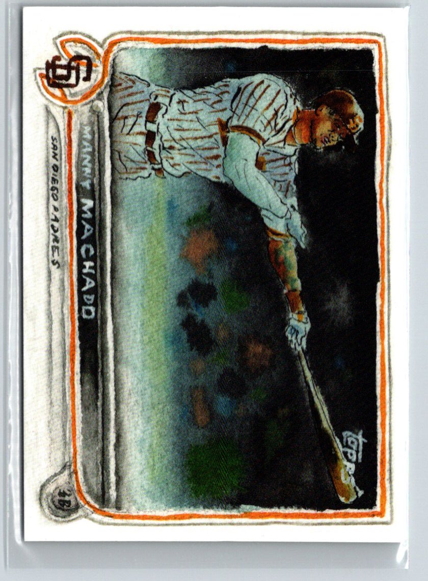 2024 Topps Spotlight by Andy Friedman #36 Manny Machado M22