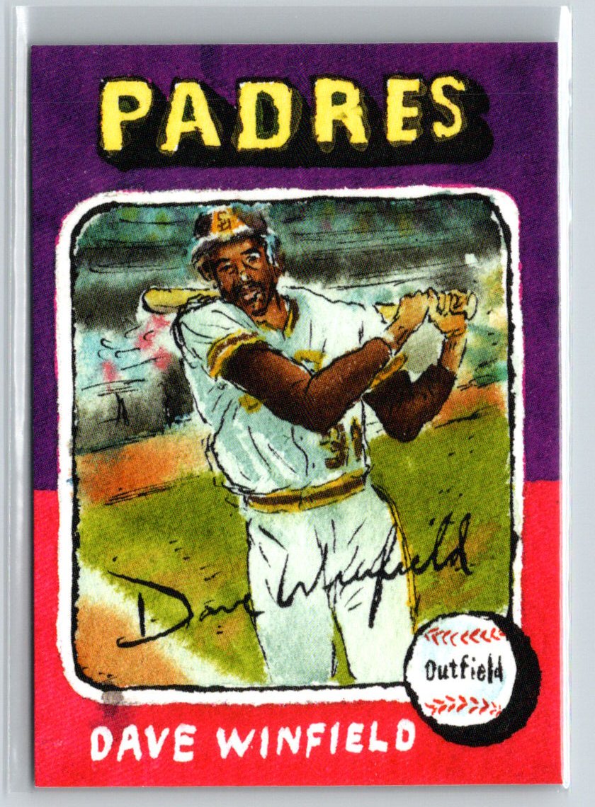 2024 Topps Spotlight by Andy Friedman #63 Dave Winfield M23