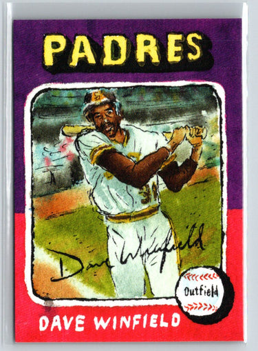 2024 Topps Spotlight by Andy Friedman #63 Dave Winfield M23