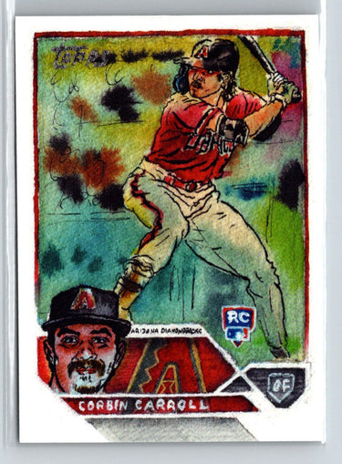 2024 Topps Spotlight by Andy Friedman #30 Corbin Carroll M23